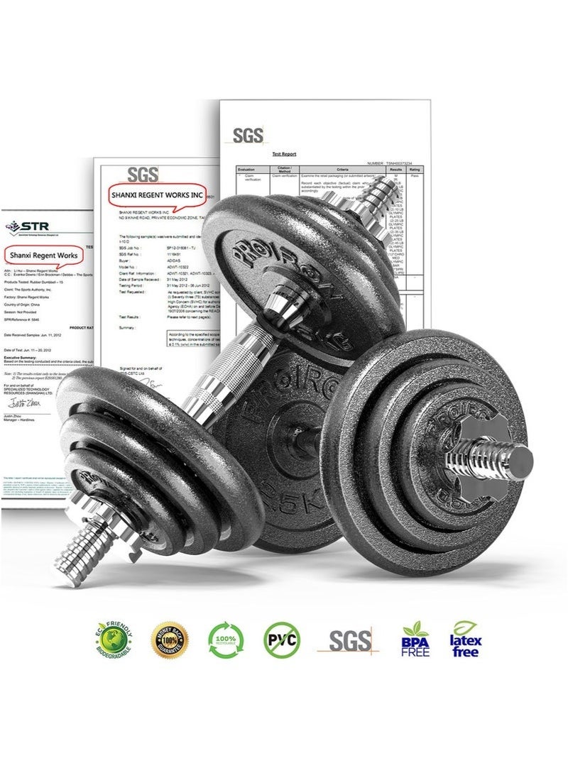 3-in-1 Adjustable dumbbell Set, Barbell and Push-up Stand,Heavy Adjustable Dumbbell Barbell Set 15kg Weight set for Option, Metal Dumbbell Grip and Barbell Bar