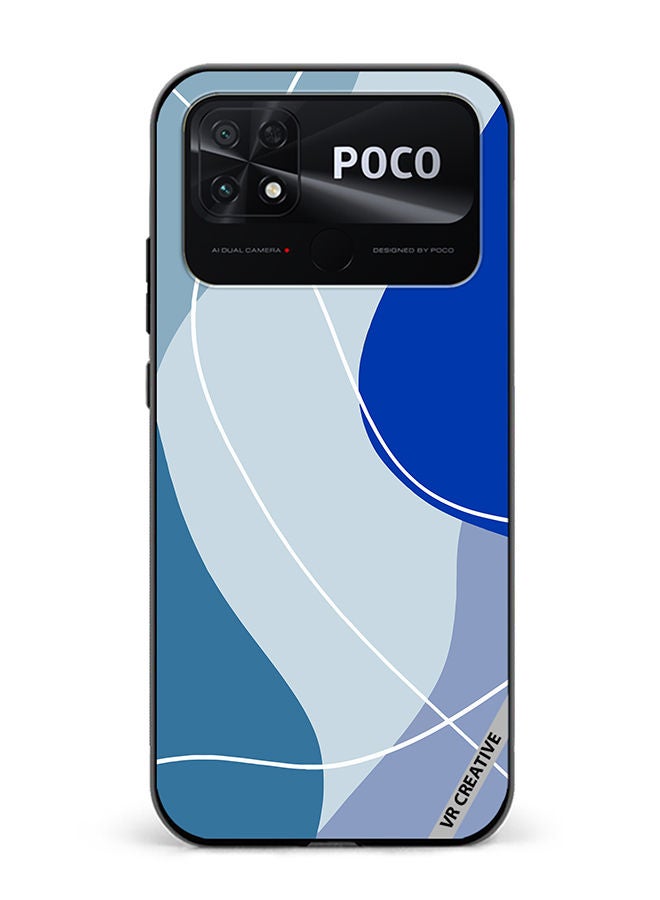 VR CREATIVE Protective Case Cover For Xiaomi Poco C40 Layered In Design Multicolour - Image 1