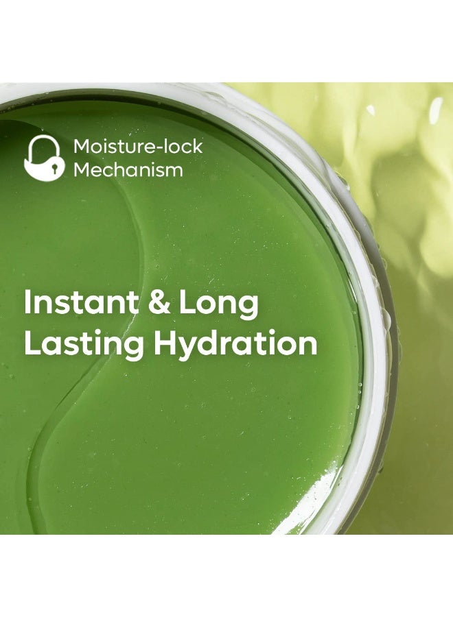 إم كافيين لاصقات هيدروجيل الشاي الأخضر من إم كافيين تحت العين لتخفيف الهالات السوداء والخطوط الدقيقة والتجاعيد | قناع تبريد تحت العين لتخفيف الانتفاخات بشكل فوري | 30 زوجًا - Image 3