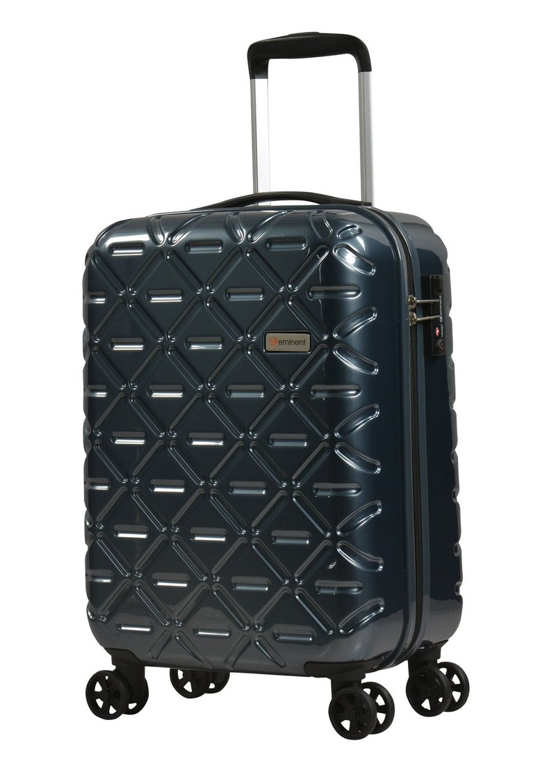 إيمينينت مجموعة حقائب سفر بعجلات للجنسين من ماكرولون خفيفة الوزن مع قفل ،  قطع، بعجلات مزدوجة صامتة، لون جرافيتي - Image 3