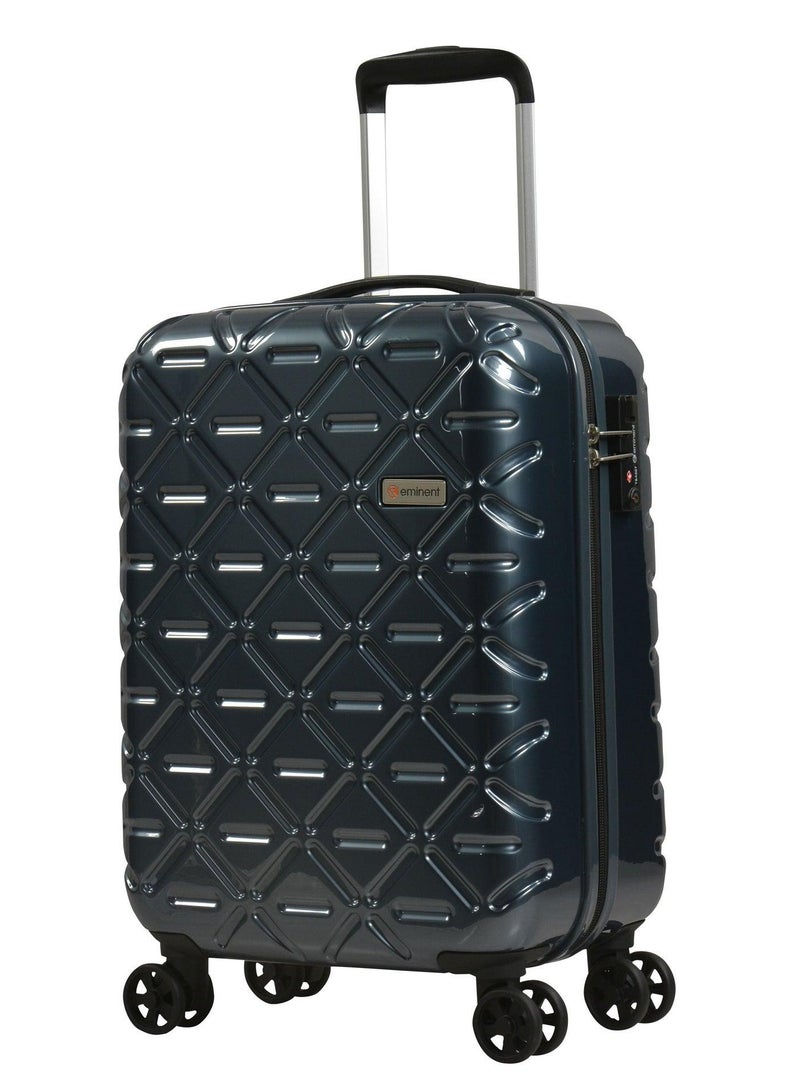 إيمينينت مجموعة حقائب سفر بعجلات للجنسين من ماكرولون خفيفة الوزن مع قفل ،  قطع، بعجلات مزدوجة صامتة، لون جرافيتي - Image 3