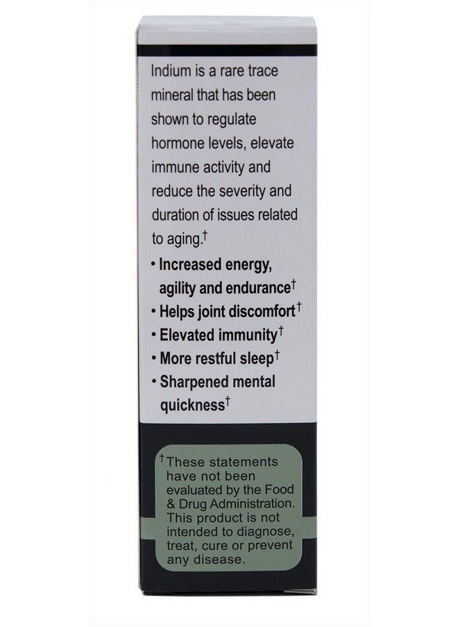 East Park Research - Indium XL - Anti-Inflammatory, Antioxidant and Anti-Aging Supplement - 12 Milliliter