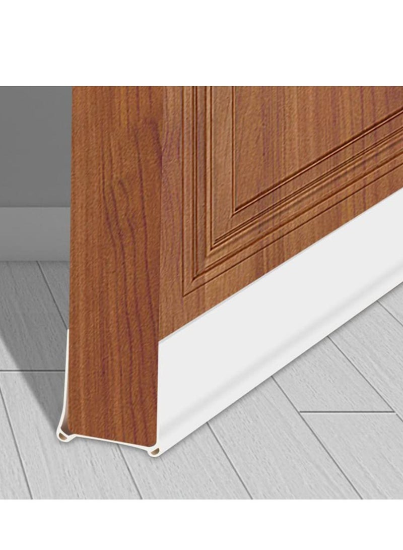 Zikra Door Draft Stopper Cuttable Under Seal Strong Adhesive for Bottom of Exterior Interior Doors 96CM Length - Image 1