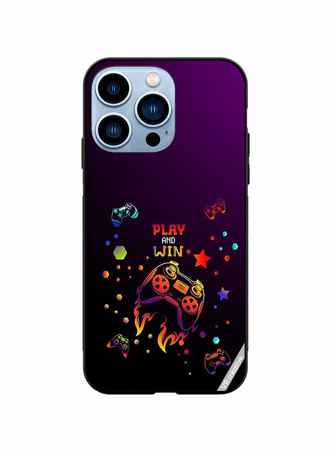 VR CREATIVE Protective Case Cover For Apple iPhone 14 Pro Max Play And Win Design Multicolour - Image 1