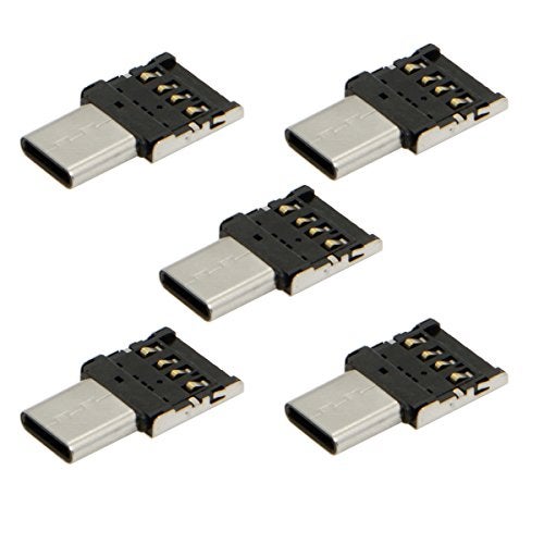 chenyang 5 Pack USB C OTG Adapter USB C Male to USB 20 Female Ultra Mini Size Connector Adapter - Image 1