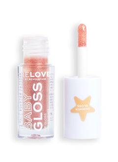 REVOLUTION Revolution Relove Baby Gloss Shimmer Pinky Promise  - Image 3