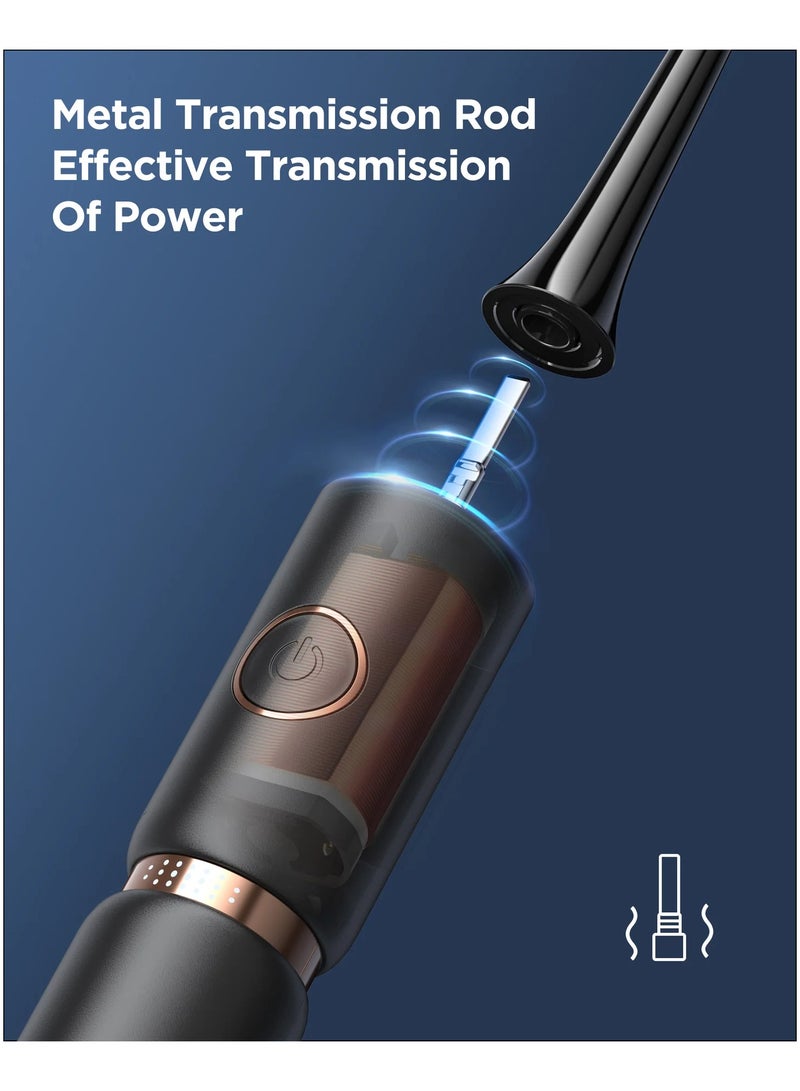 Fairywill P11 Ultrasonic Electric Toothbrush With 8 Brush Heads And Travel Case - Image 4