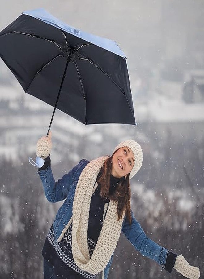 Zorzel Mini Travel Umbrella, Small Compact Portable Umbrella for Sun and Rain, Windproof Parasol with 99% UV Protection for Women and Men - Multicolor - Image 5