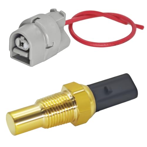 Formiden 8342020040 Coolant Temperature Sensor with Connector Pigtail Harness Direct Replacement for Toyota Tacoma 24L34L 4Runner Tundra Lexus ES300LX470 19932004 - Image 1