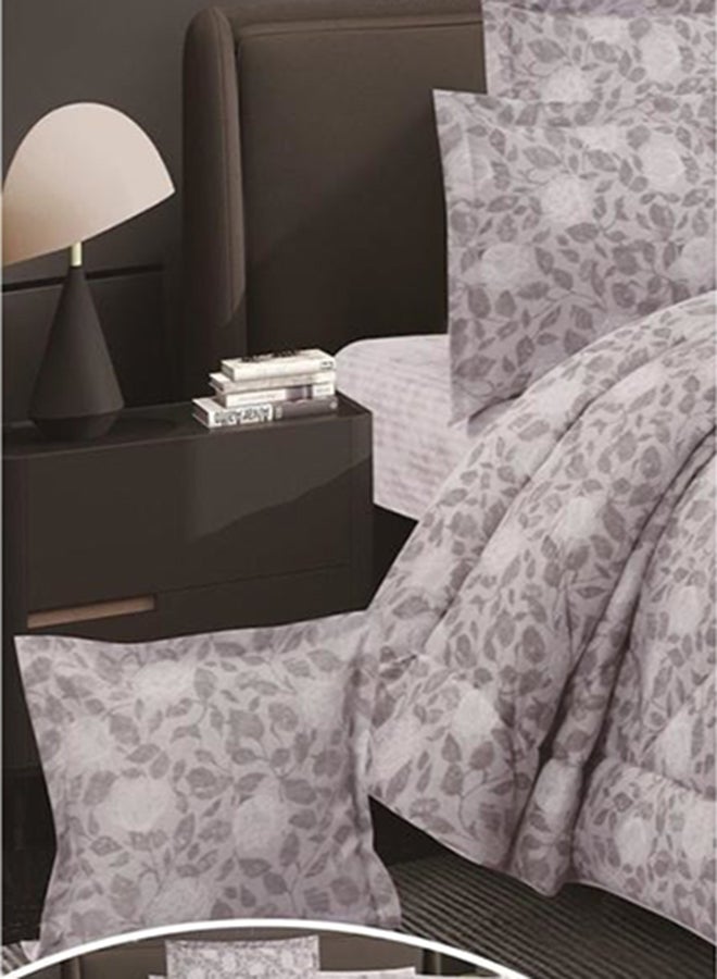 مون مفرش سرير نفر بتصميم مشجر صيفي حصري وجذاب مصنوعة من المايكروفايبر الصيفية، مقاس 170*220سم - Image 2