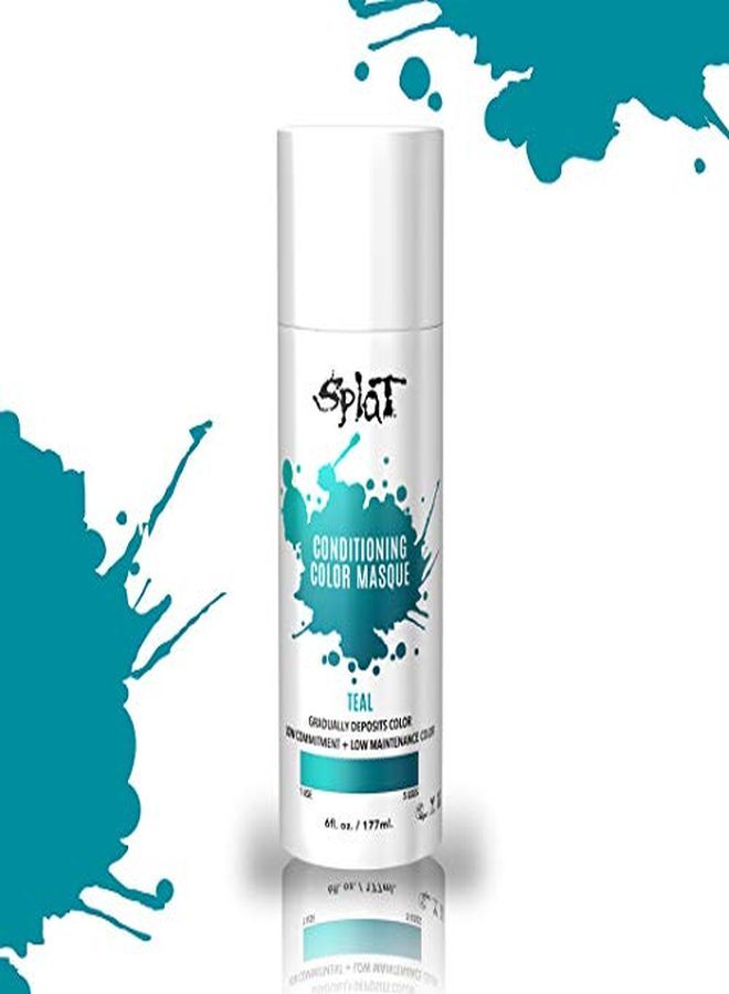 SPLAT Hair Color Conditioning Masque (6Oz) (Teal) - Image 3