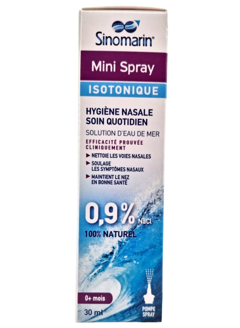 سينومارين متساوي التوتر 0.9 ٪ بخاخ صغير 30 مل - Image 2