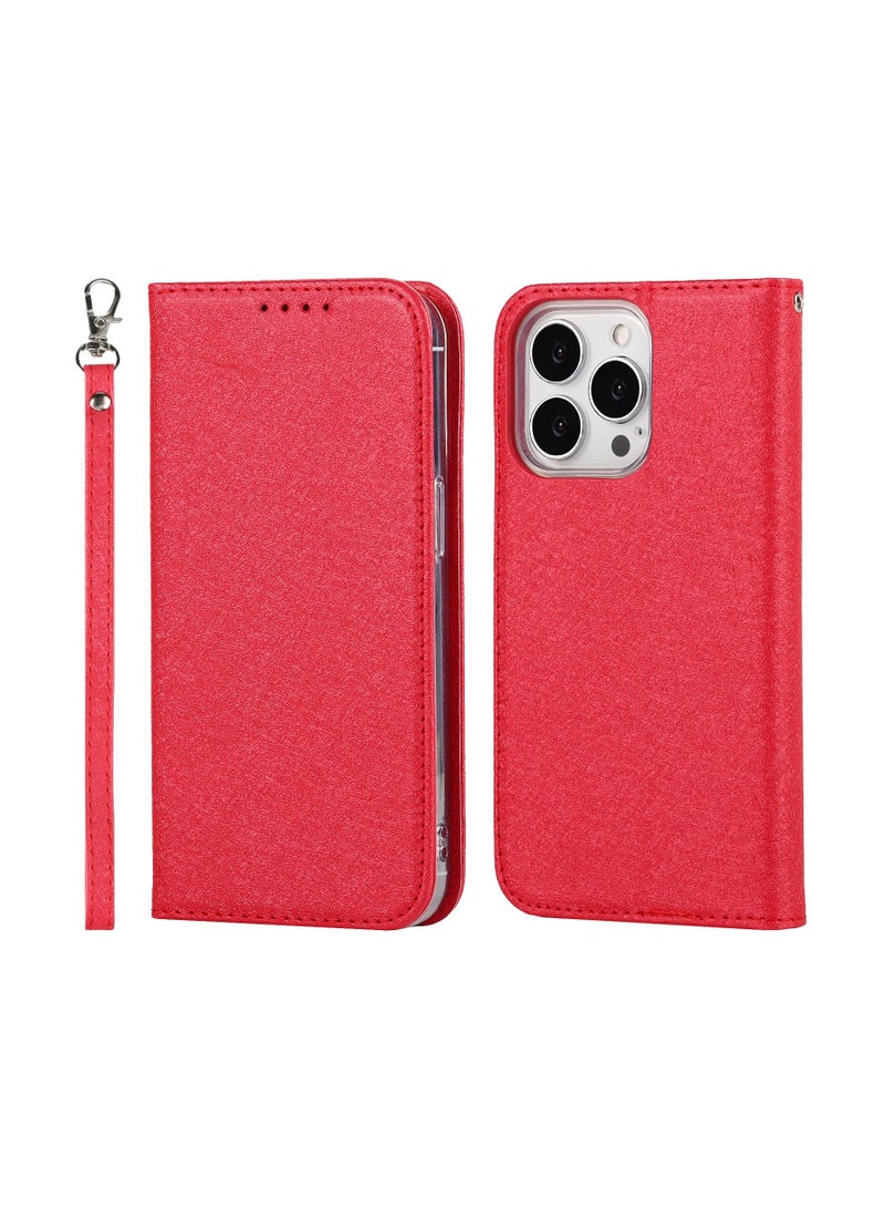 Suteni Flip Cover Card Slots Leather Phone Case for iPhone - Image 1