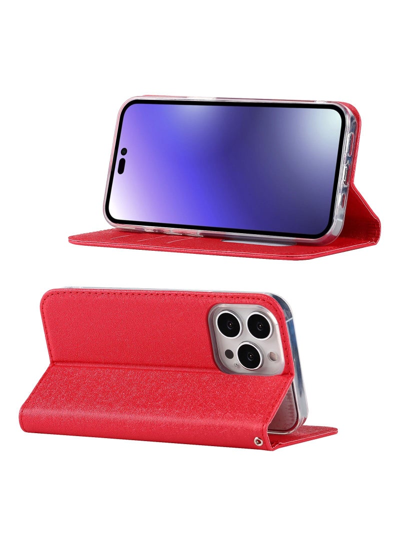 Suteni Flip Cover Card Slots Leather Phone Case for iPhone - Image 3