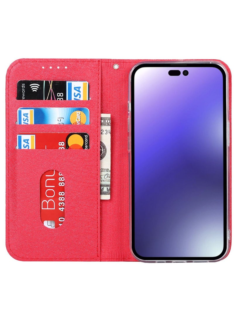 Suteni Flip Cover Card Slots Leather Phone Case for iPhone - Image 2