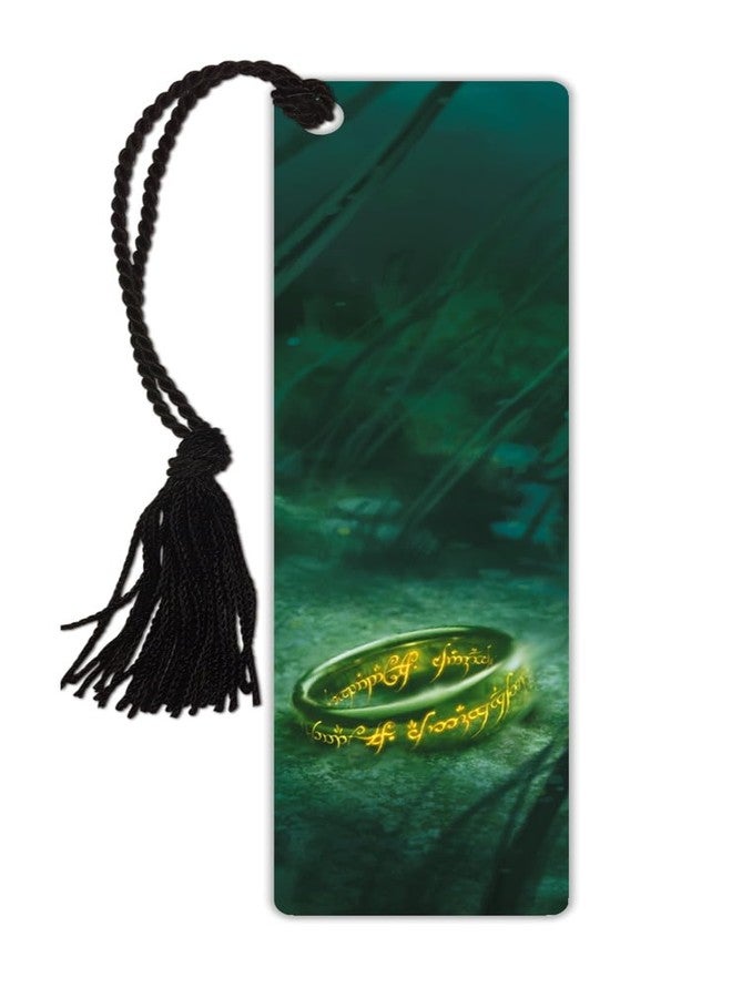 Trend Setters Lord of The Rings - The Ring - 2” X 7” Glossy Tassel Bookmark - Officially Licensed Merchandise USBMP1005 - Image 1