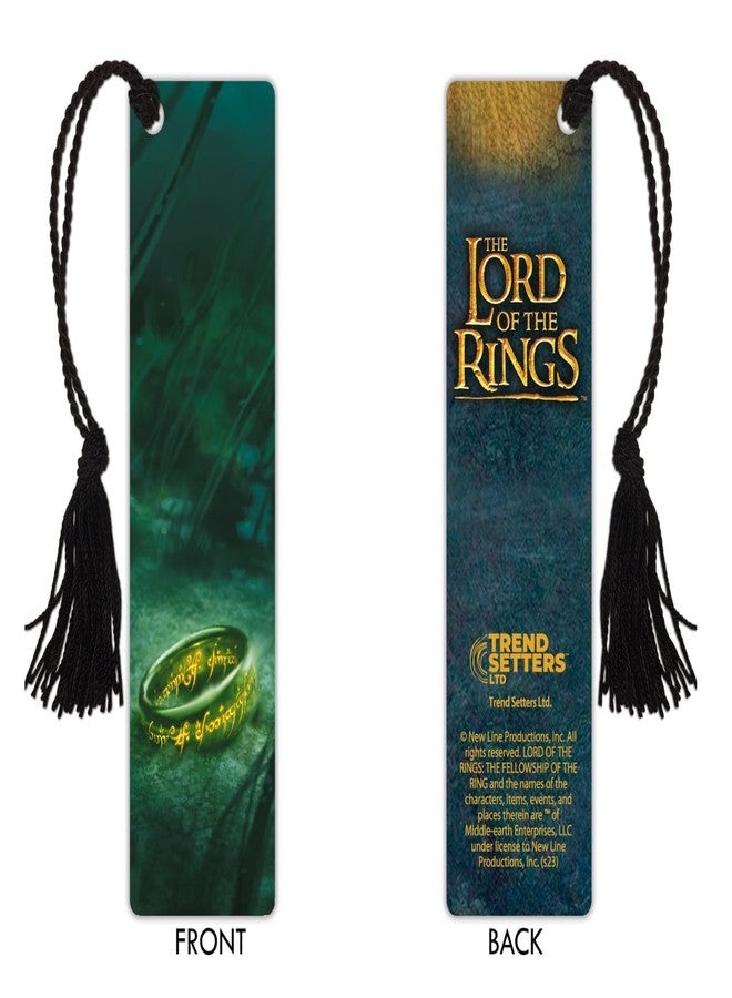 Trend Setters Lord of The Rings - The Ring - 2” X 7” Glossy Tassel Bookmark - Officially Licensed Merchandise USBMP1005 - Image 3