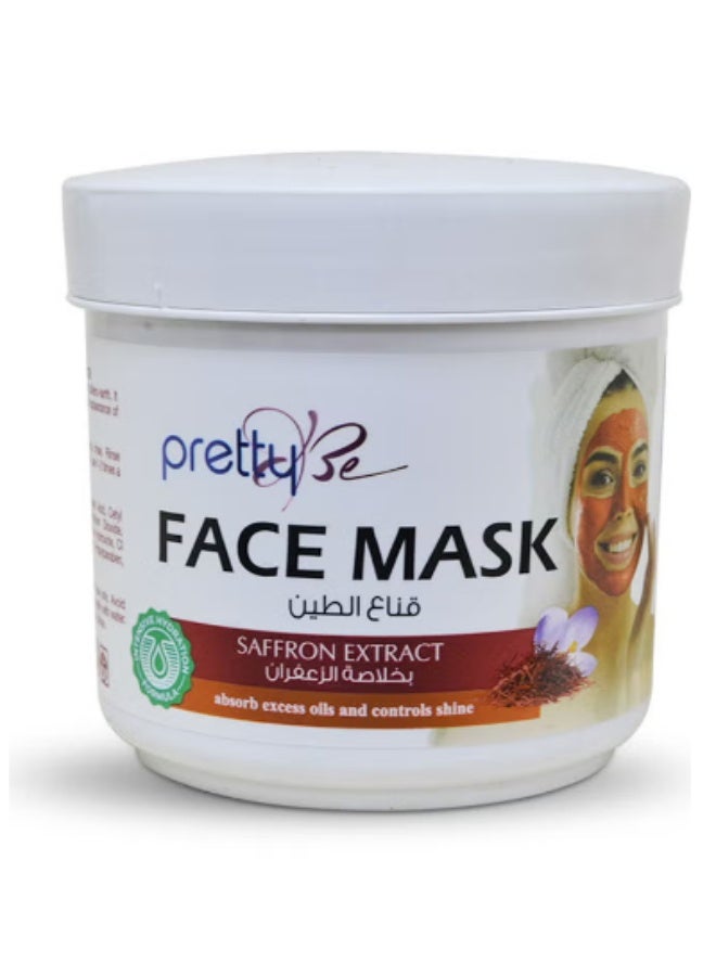 prettyBe Face Mask with Saffron Extract 600ml - Image 1