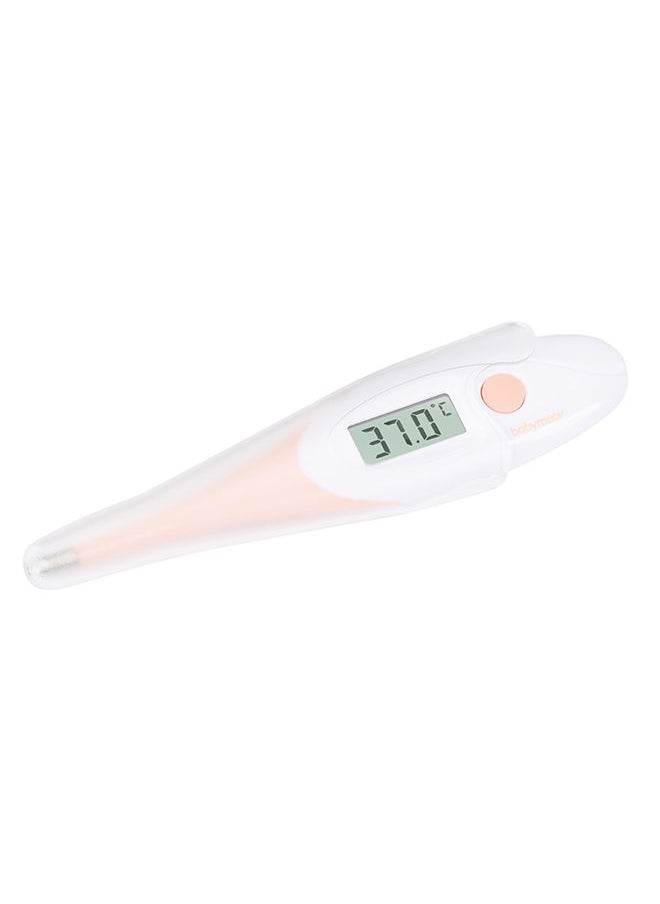 babymoov - Baby Nursing Kits, Personal Care Kit, Vanity Set Including - Thermometer, Nail Clippers, Files, Scissors, Nose Suction, Teether, Hairbrush, Toothbrush, Peach - Image 1