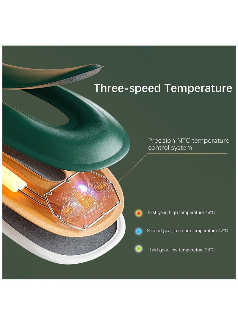 3d Eye Massager with Warm/Cold Compress Portable Detachable Eye Mask Rechargeable with 7 Massage Modes Heated Eye Massager for Dry Eyes Eye Fatigue Dark Circles for Office Traveling - Image 2