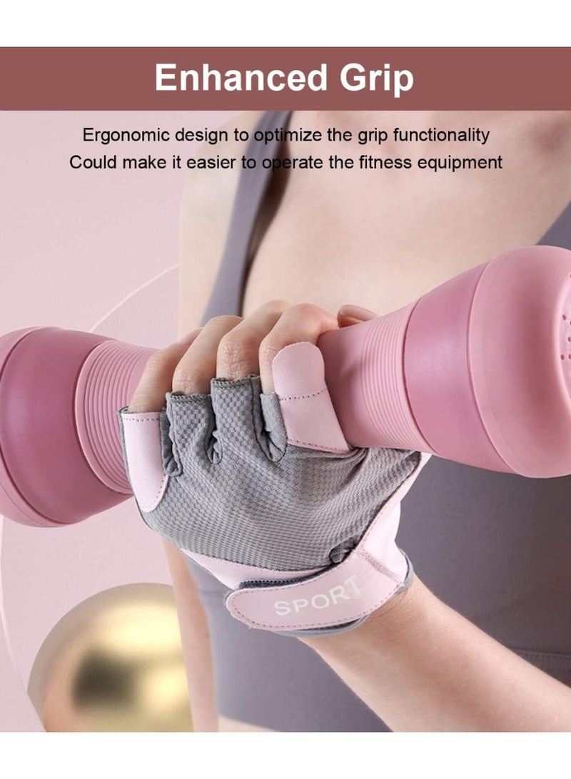 RADIANCES Workout Gloves for Women and Men, Breathable Weight Lifting Gloves for Gym Exercise, Fitness, Training, and Cycling, with Excellent Grip and Cushion Pads(M) - Image 3