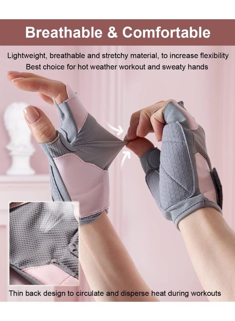 RADIANCES Workout Gloves for Women and Men, Breathable Weight Lifting Gloves for Gym Exercise, Fitness, Training, and Cycling, with Excellent Grip and Cushion Pads(M) - Image 5