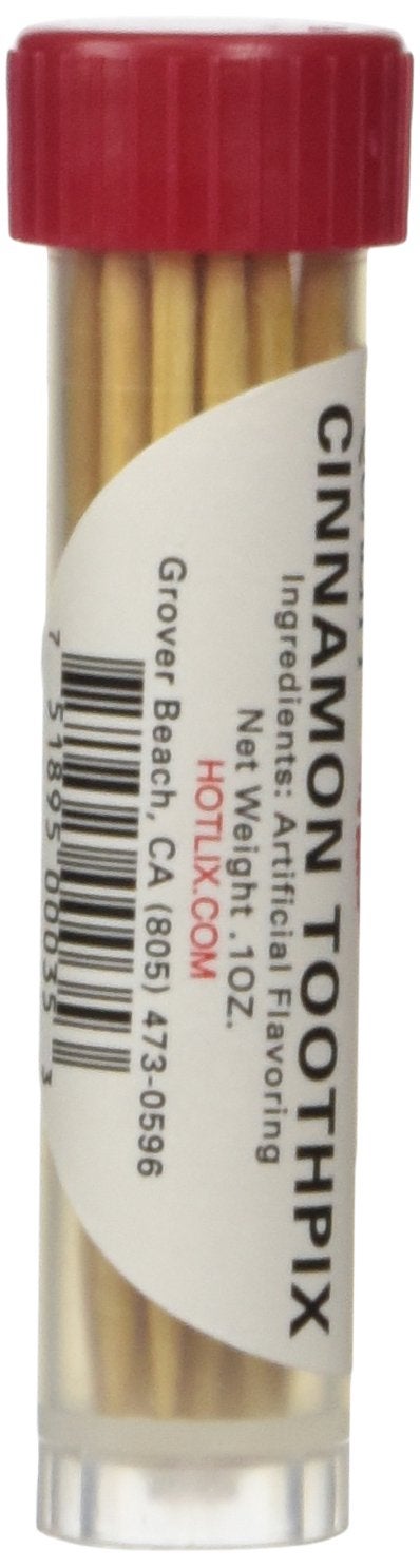 Hotlix Cinnamon Toothpicks- 4 Tubes - Image 3