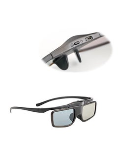Rechargeable Active Shutter RF 3D Glasses, DELFINO RF 3D Glasses for Sony Epson Toshiba Sharp, Compatible with TDG-BT500A, SSG-5100GB, AN3DG40