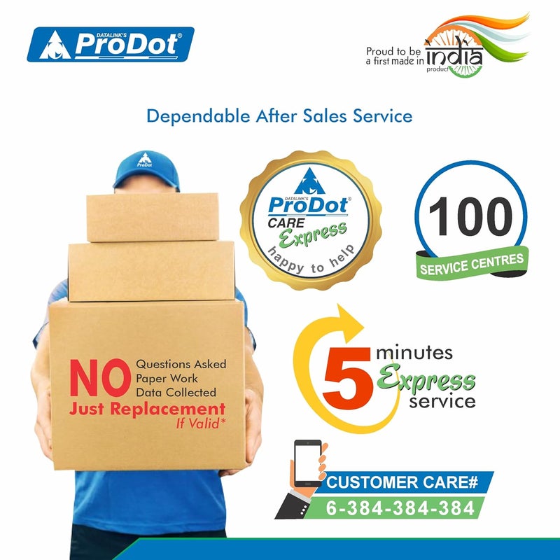 ProDot Telugu Standard Wired Keyboard with Rupees Symbol I Made in India | Ergonomic, Spill Resistant Design | 104 Keys | 10M Key Life | 1 Year Warranty | Compatible with Windows, iOS, Linux - Image 5