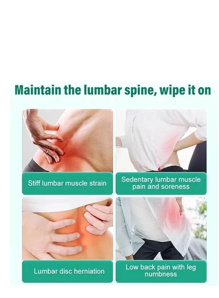 APDMP Lumbar Cold Compress Gel, Cool and Soothing, Relieve Waist Discomfort Relax, Muscle Relaxation, Portable  Easy to Use(4PACK) - Image 4