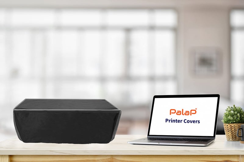 PalaP Dust Proof & Water Proof Washable protective Nylon Printer Cover Compatible for HP 419 All-in-One Ink Tank Wireless-(Black) - Image 5