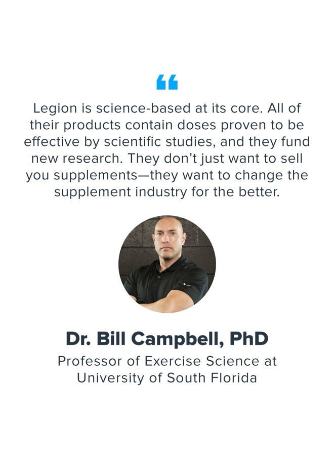 LEGION Vitamin B-Complex (120 Capsules) - Vitamin B Complex with Choline and Inositol Supports Mood & Liver Function - Vegan B Complex Vitamins Support Energy Metabolism & Muscle Function - Image 5
