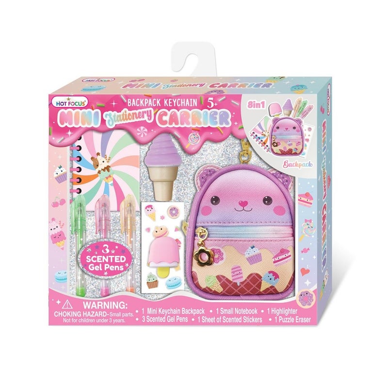 Hot Focus - Mini Stationery Carrier Sweets Writing Fun Set - 312SW