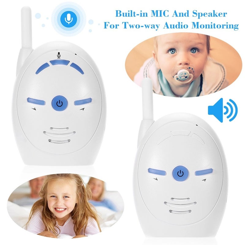 V20 Wireless Voice Baby Monitor with Battery Power - Ideal for Home, Elderly & Kids - Image 3