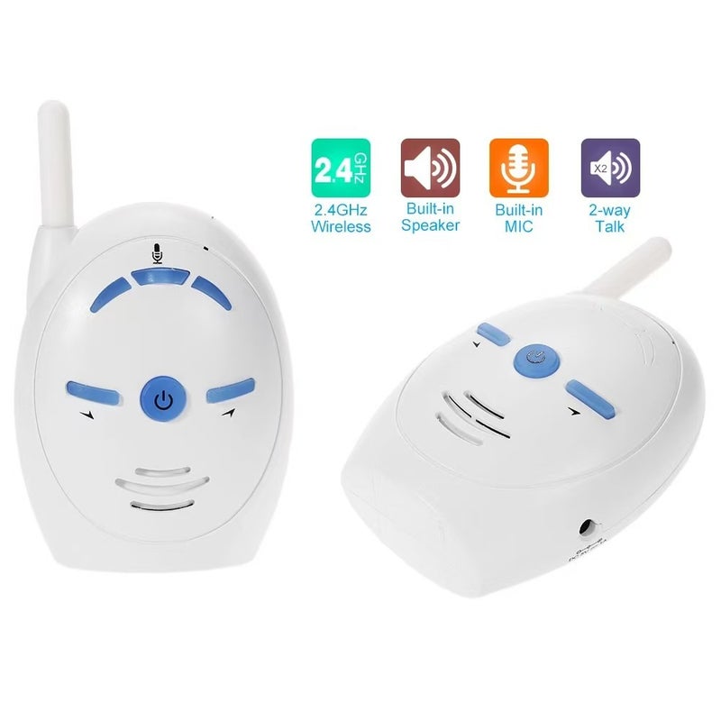 V20 Wireless Voice Baby Monitor with Battery Power - Ideal for Home, Elderly & Kids - Image 2
