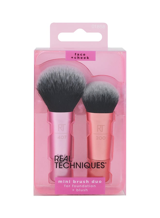 REAL TECHNIQUES RT Mini Brush Duo, Rust - Image 1