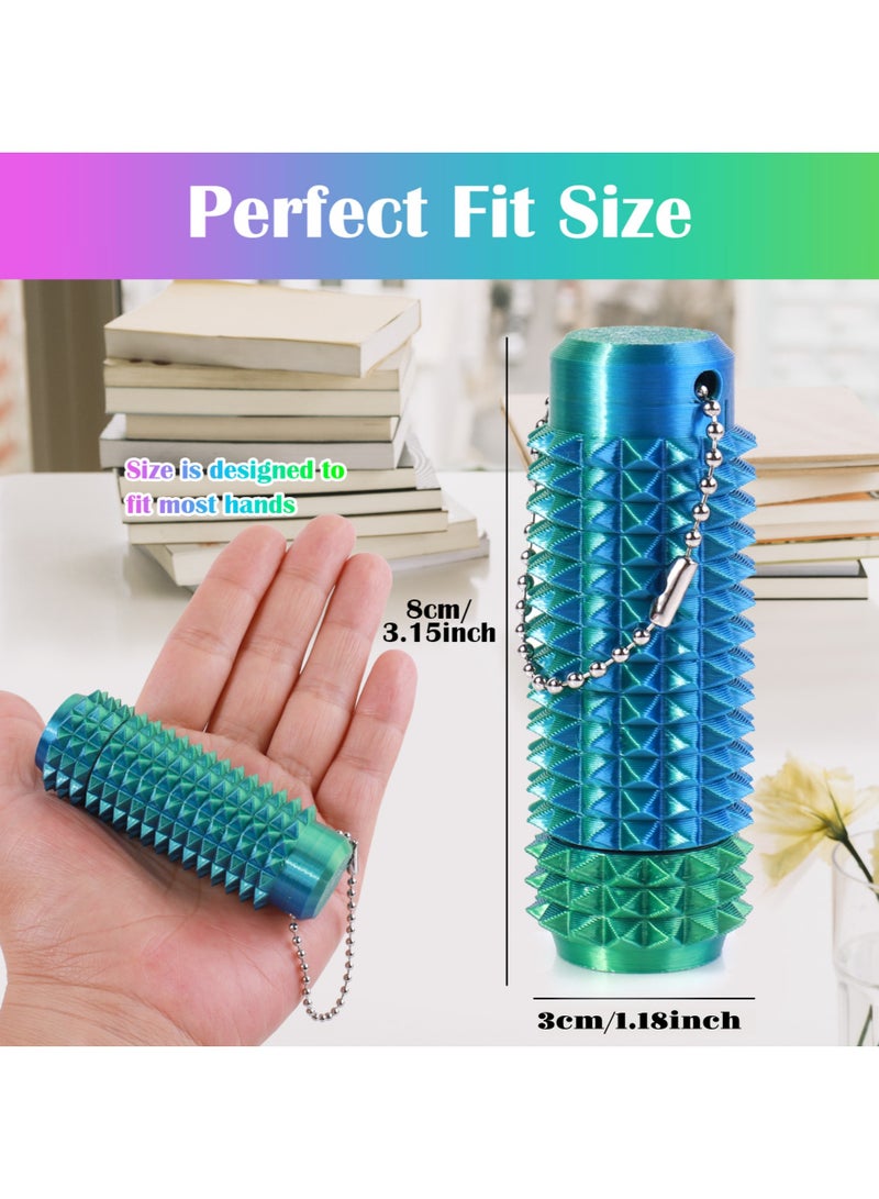 Spinners,2-in-1 Design of Little Ouchies Fidget Toy with Keychain,Spiky Toys Stress Relief for Adults - Image 2