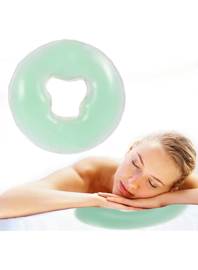 Zaboon Pillow Soft Massage Face Relax Pillow Headrest Spa Beauty Salon Skin Care Soft Overlay Face Relax Weigh Cushion Pad Salon Care Cushion Silicon Facial Relax Head Cradle - Image 1