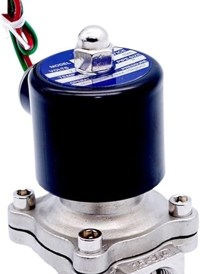 1 2 Inch Solenoid Valve Normally Closed 12V NPT 16mm For Water Oil Gas G 120V AC - Image 2