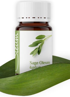 Oleum Cosmetics Oleum Sage Oil 30ml - 100% Pure Essential Oil Natural for Cosmetics - Antioxidant, Anti-Inflammatory & Soothing Properties - Ideal for Hair and Skin Care  - Image 1