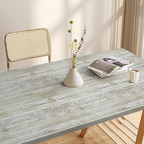 Abyssaly Wood Wallpaper 17.71" X 511.8" Self-Adhesive Removable Shiplap Peel and Stick Wallpaper Decorative Wall Covering Vintage Wood Panel Interior Film Contact Paper - Image 3