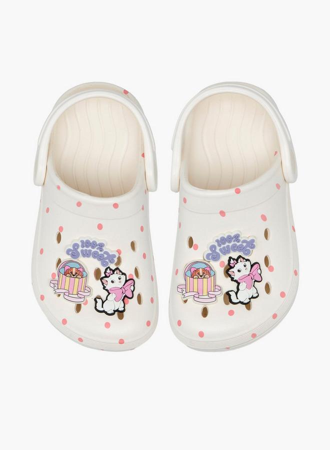 Disney Girls Marie Applique Clogs - Image 3