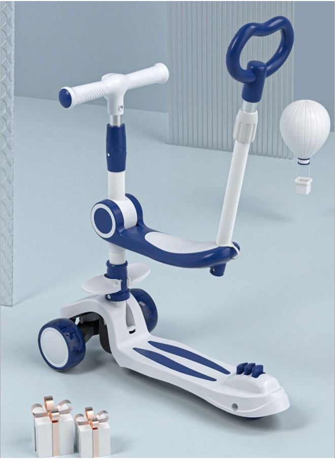 Beauenty 3-In-1 Kick Scooter With Adjustable Seat Tricycle  - Image 3
