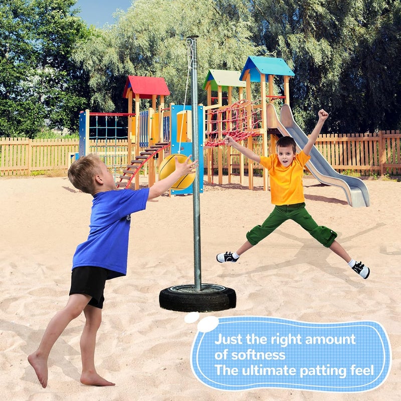 Trymaker Store Tetherball, Tether Balls and Rope Set, Replacement Tetherball for Adults Backyard Outdoors - Image 3