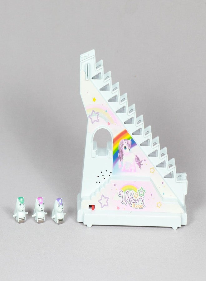 PN AVAN Track Racing Toys for Kids - Small Stair Climbing Toys for Kids, Escalator Toy with Lights and Music (Design 2) - Image 4