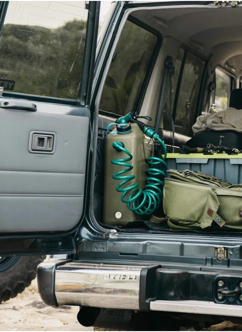 ARB - Ontap Portable Shower 22L & 12V - Green Edition - 7 Spray Modes - Perfect For Camping & Beach - Otsgre400 - Image 1