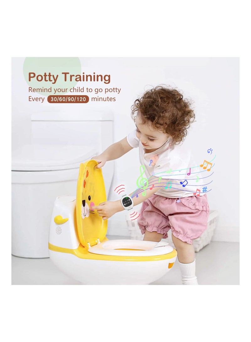 2-in-1 Wireless Bedwetting Alarm u0026 Potty Watch for Kid Elder Adult, Potty Training Watch Rechargeable Bed Wetting Alarm Customizable Potty Watch Nighttime Potty Training Potty Reminder Watch - Image 4