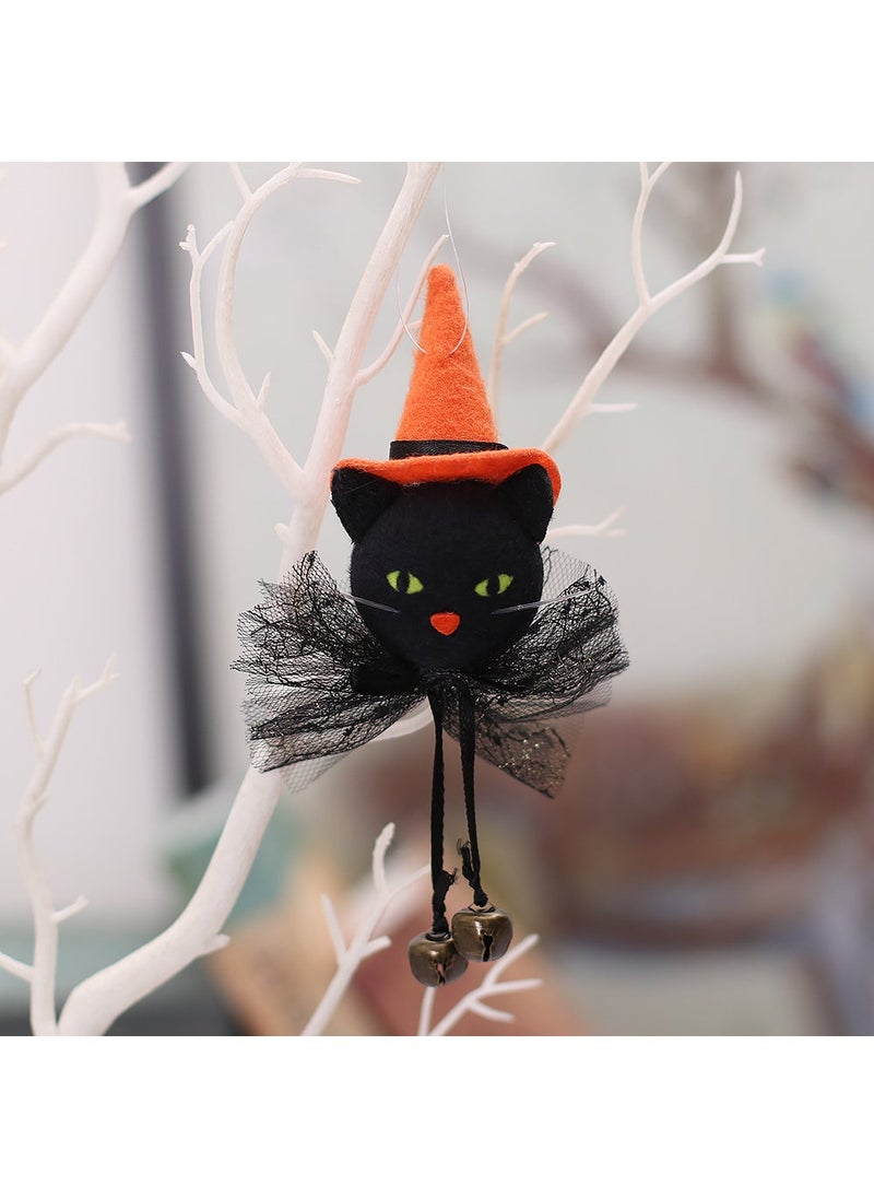 Cartoon Skirt Bells  Decor Props X-Y57 black cat pendant