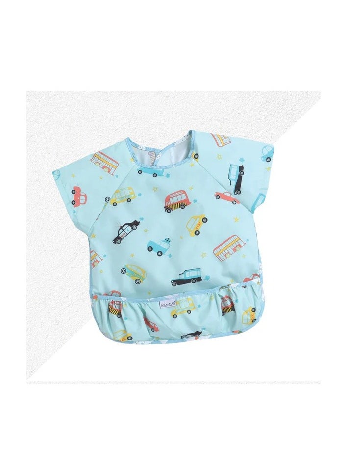 بولكاتوتس مريلة نصف كم مع جيب من Polka Tots - سيارة  - Image 1