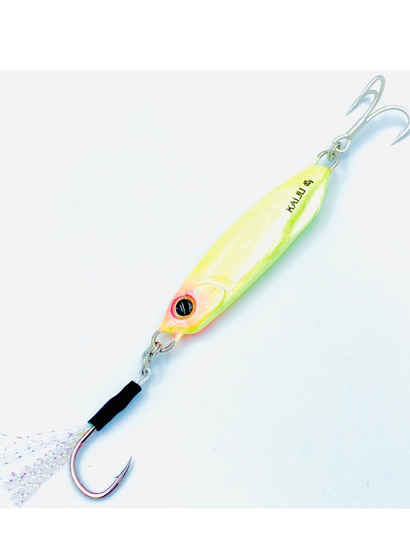oakura Kaiju Full Luminous Jig Set - 20G Weights, Extra Sharp Bkk Hook, 10 Mesmerizing Colors - Lightweight Gear For Epic Fishing Adventures - Image 1